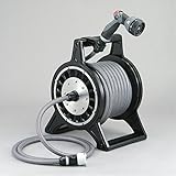 三洋化成　ホースリール　ブロッサリール　20ｍ　DR4-SN20BL ブラック