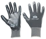 SAS Safety 640-1908 Paws Nitrile Coated Gloves Medium [並行輸入品]