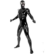 Amazon.co.jp: フルボディラテックスキャットスーツバック
