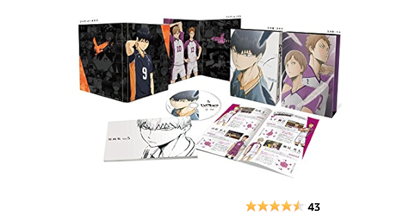 Amazon ハイキュー 烏野高校 Vs 白鳥沢学園高校 Vol 5 初回生産限定版 Blu Ray アニメ