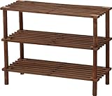 すっきり整理『マルチフリー&amp;シューズラック3段 ZSJ05064-B』【IT】《西濃T》ブラウン(#9847580-79102)サイズ：幅63×奥行26.5×高さ48cm【シューズラック】