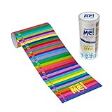 Little Wigwam Measure Me 。Baby roll-up Growth高さチャートの子供キッズ部屋 – レインボー行