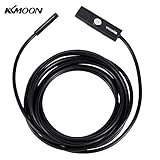 KKmoon 7mm 3m 2 in 1 USB内視鏡　6 LED調節可能　防水IP67　ボアスコープ検査カメラ　Android 携帯電話 PC対応
