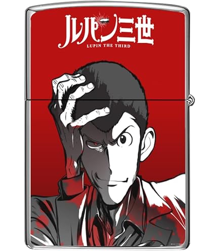 【美品】ルパン三世　次元　ジッポライター ZIPPO トリプルシルエット 美品】ルパン三世 次元 ジッポライター ZIPPO トリプルシルエット