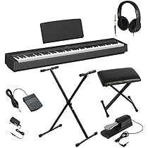 Yamaha 電子ピアノ ヘッドフォン付き 期間限定特価】YAMAHA P-145B【ヘッドホン付き】ヤマハ 電子ピアノ P
