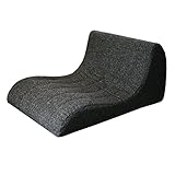 アンダーバー ローソファー クルヴァ1P ネップブラック