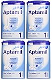 Aptamil アプタミル 粉ミルク ヨーロッパ基準合格 オーガニック 食品 ステージ1 （0-6ヶ月） 4箱