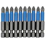 zmart スリップ防止加工 ドライバービット 10本セット マグネット S2 HEX アンチ スリップ PH2 インパクト 電動ドリル
