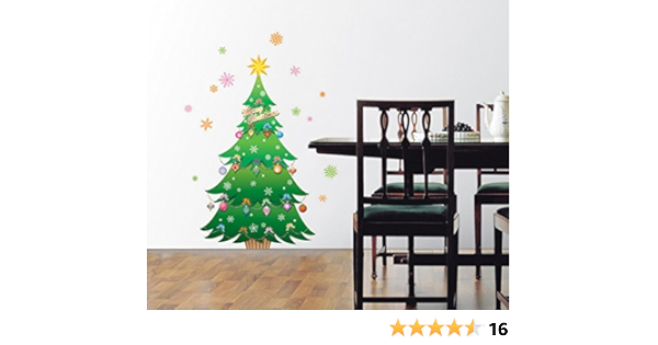 Amazon Co Jp ウォールステッカー クリスマス パターンh Diy 工具 ガーデン
