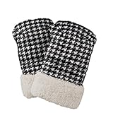 【ベビーカーハンドル用カバー】　PLUME HANDMUFF ( プリュム ハンドマフ)　43104　/ 発熱わた使用 (HOUND'SSTOOTH)