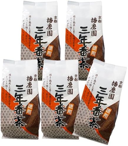 Amazon | 京都宇治 播磨園 三年番茶(徳用) 人気3袋セット | 播磨園