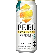 Amazon.co.jp: THE PEEL（ザ・ピール） レモン 350ml 24本 [6缶包材