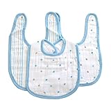 エイデンBYエイデンアンドアネイ リトル ビブ スナップ付き 3枚セット よだれかけ スタイ Little bibs　オーボーイS703 [並行輸入品]