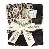 マイブランキー / アニマル ラグゼ ブランケット (1/BROWN LEOPARD/Black）