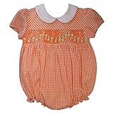 Carriage Boutique SHIRT ベビー・ガールズ US サイズ: 12 Months カラー: オレンジ
