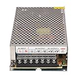 Tomshine スイッチング電源 AC100-120V AC200-220V →DC12V 15A 180W 2CH 直流安定化電源 電源供給ドライバー　LEDストリップライト