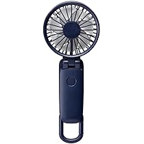 リズム　ハンディファン Silky Wind Mobile ネイビー　2個 Amazon | リズム 携帯扇風機 ハンディファン Silky Wind Mobile