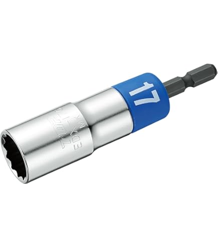 (未使用･未開封品)トップ (TOP) 電動ドリル用 アルファソケット 対辺19 全長95 18V 軸強化タイプ EDX-19 Amazon | トップ工業 (TOP) 電動ドリル用 αアルファソケット 対辺19mm