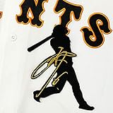 読売 ジャイアンツ 巨人 刺繍ワッペン 坂本 勇人 シルエット＆サイン 応援 坂本勇人