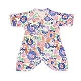 (ocean&ground)オーシャン＆グラウンド コンビ肌着 新生児 半袖 肌着 短肌着 1620157 FLOWER DAYS ベビー 赤ちゃん 半袖ロンパース 女の子 男の子 ボディスーツ 肌着