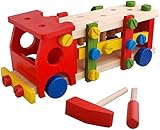 組み立て木製玩具 車