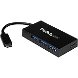StarTech.com USB Type-C接続4ポートUSB 3.0ハブ USB-C - 1x USB-C/ 3x USB-A USB 3.1 Gen 1対応 HB30C3A1CFB