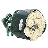 IZOKEE ソープフラワー カーネーション 花束 ギフトセット母の日 誕生日プレゼント 各種お祝い フラワーギフト 母の日 女性好き 贈り物 飾り物 香るお花 フレグランスソープ ギフトボックスに付