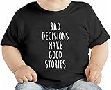Bad Decisions オーガニックベビーTシャツ 12 - 18 Months