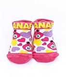 ANAP KIDS キャラ総柄BABYソックス ピンク F