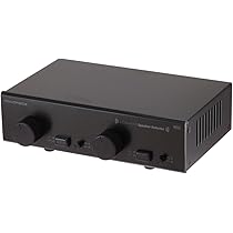2ゾーンアンプ スピーカーセレクターボックス VUメーター付き オーディオ Nobsound 2 ゾーン アンプ / スピーカー セレクター ボックス VU