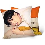 Mormer BTS 防弾少年団 抱き枕 Butter 写真入れ 可愛い 応援グッズ 枕カバー クッション 腰枕 40cm*40cm 誕生日プレゼント (SUGA,シュガ)