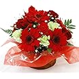 アイスクリーム アレンジ 【お祝い 花 アレンジメント 誕生日 記念日 結婚 御祝】… (ラズベリー（赤色）)