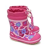 [オシュコシュ] OSHKOSH ベビー長靴 WB155R レインシューズ 防寒 ゴム長 雪国寒冷地仕様 ピンク 15.0cm