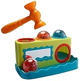 [プレイキッズ]Playkidz Super Durable Roll Toy Hammer Balls Plan Toy Punch for kids [並行輸入品]