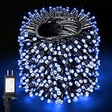 cshare LEDイルミネーションライト 40M 400LED 屋外 ライト LEDストリングライト 防水 8点灯パターン 記憶メモリー 