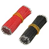 400Pcs 6Cm Breadboard Jumper Cable Electronic Wires Black (Usa)