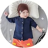 NiceYY 普段着 ベビー服 男女兼用 ベビー ニット カーディガン ラウンドネック 男の子 女の子 赤ちゃん 新生児 子供 ニットカーディガン 幼児 セーター 子供服 アウター キッズ トップス 