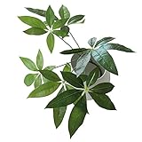 【Blooming＆me】フラワーデザイナー推薦 枯れない 高品質 上質な造花 パキラ 観葉植物 南国風 トロピカルな雰囲気に パキラブッシュ