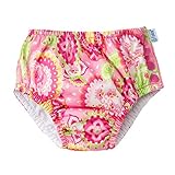 アイプレイ 水着 スイムパンツ ベビー 水遊びパンツ (サイズ：24m、カラー：Light Pink Paisley Elephant） iplay [並行輸入品]