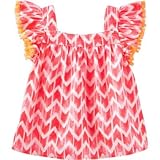 OSHKOSH(オシュコシュ) インベリッシュシェブロンプリントトップ トップス半袖Tシャツ 6歳【並行輸入】