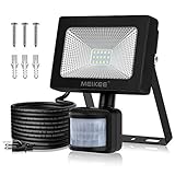 MEIKEE 2019版 12w センサーライト 人感 LEDフラッドライト 6500K 1200LM PIR 屋外センサー投光器 昼白色 防水照明 駐車場 玄関灯 倉庫 町内の防犯灯に(PSE認証済 プラグが3つ口) MEIKEE 2019版 12w センサーライト 人感 LEDフラッドライト 6500K 1200LM PIR 屋外センサー投光器 昼白色 防水照明 駐車場 玄関灯 倉庫 町内の防犯灯に(PSE認証済 プラグが3つ口)