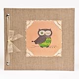 Baby Book - Baby Memory Book - Neutral, Unisex, Owl, Baby Album - Owl Baby Memory Book - Hugs and Ki