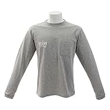 オーシャンパシフィック（オーシャンパシフィック） ポケット付き無地長袖Tシャツ 518071 GRH （グレー/ＬＬ/Men's）