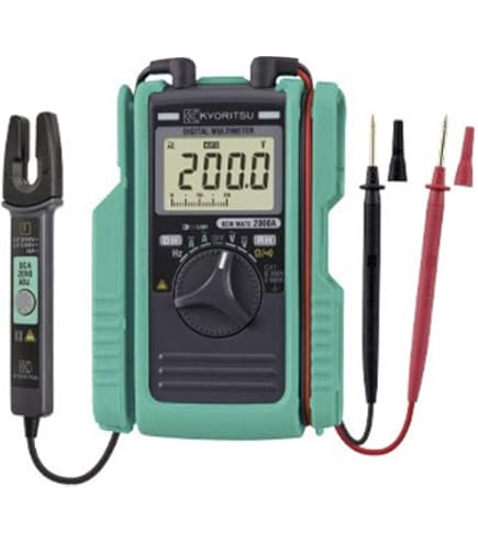 Amazon | 共立電気計器 (KYORITSU) 60A AC/DCクランプ付デジタルマルチ