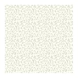 York Wallcoverings JG0626SMP Casabella Cottage Walk Scroll 8 X 10 Wallpaper Memo Sample, White Backg