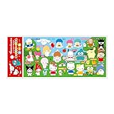 ケイカンパニー サンリオキャラクターズ キャラクターずかんシール レッド H195×W95mm SAC-CZ-RD