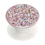 PopSockets Japan - ポップソケッツ ジャパン PopGrip Sparkle Rosebud ストロベリーピンク スパークル ポップグリップ スマホグリップ&スタンド