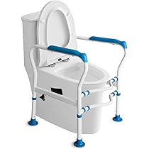 トイレ手すり 手摺 介護用品 立ち上がり補助器具 6段調節 耐荷重150kg Amazon.co.jp: NIANTONG トイレ用手すり 簡易 介護 トイレ 手摺