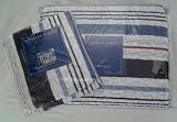 Charles Street Kids Collection Sport Stripe Twin Quilt 68" X 86" And Sham 21" x 27" [並行輸入品]
