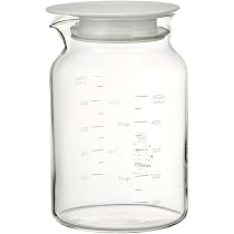 Amazon｜HARIO(ハリオ) 耐熱ガラス フルーツポット SLOWRA 500mL 保存